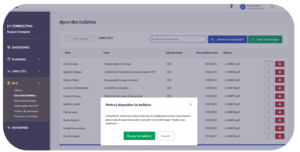 Bulletins de paie. Mise à disposition et distribution de la paie, de manière digitalisée et sécurisée.
